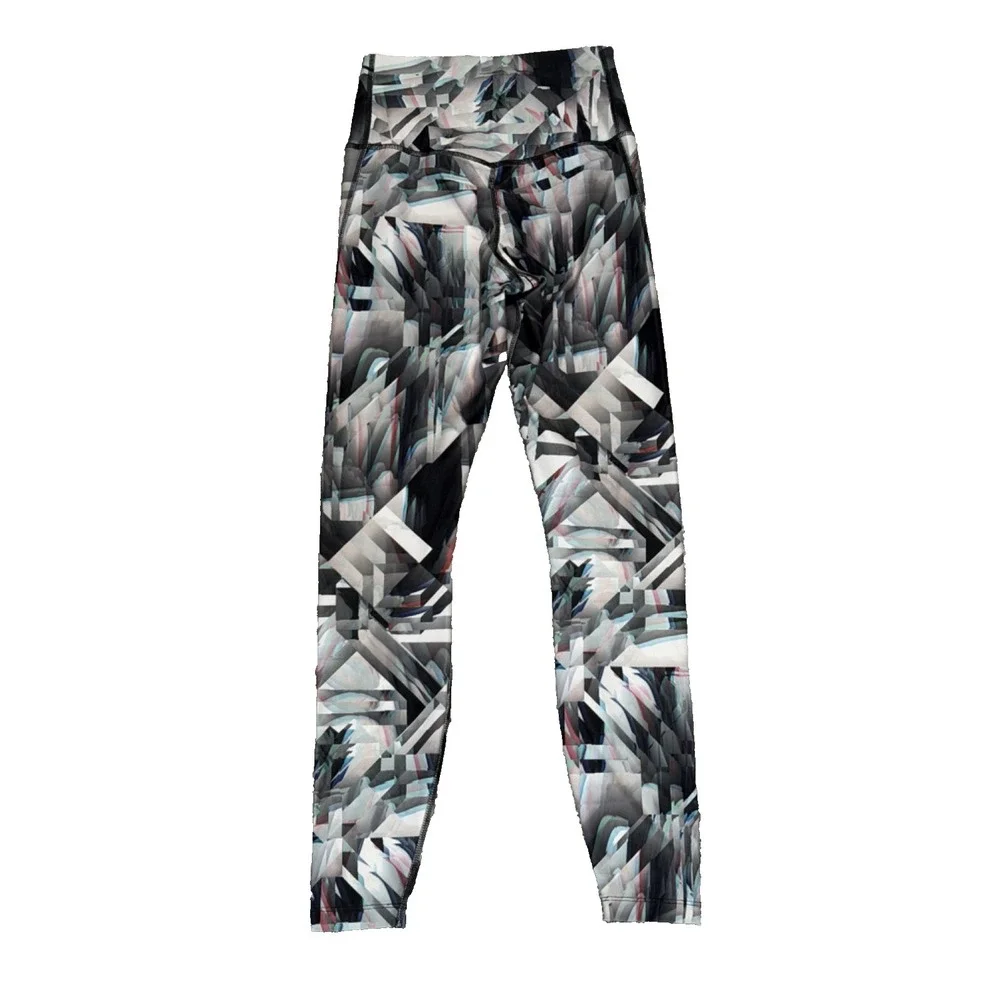 NIKE POWER LEGEND BOTANICAL‎ TRAINING TIGHTS X- SMALL RARE DRI-FIT YOGA PANTS